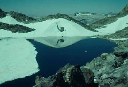Lake Catherine from below Banner/Davis Pass - Ansel Adams Wilderness - Aug 1958 Lake Catherine from below Banner/Davis Pass - Ansel Adams Wilderness - Aug 1958