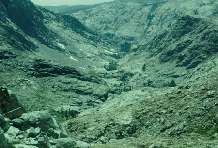 North Fork San Joaquin from below Lake Catherine - Ansel Adams Wilderness - Aug 1958 North Fork San Joaquin from below Lake Catherine - Ansel Adams Wilderness - Aug 1958