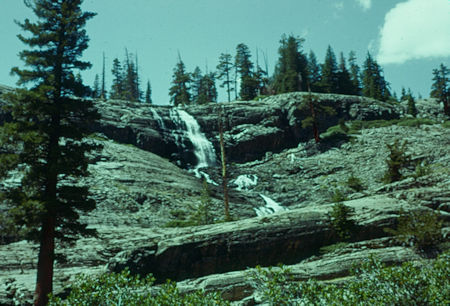 North Fork San Joaquin below Bench Canyon - Ansel Adams Wilderness - Aug 1958 North Fork San Joaquin below Bench Canyon - Ansel Adams Wilderness - Aug 1958