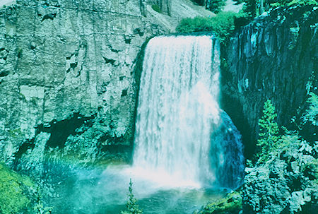 Rainbow Falls - Devil's Postpile National Monument Aug 1958 Rainbow Falls - Devil's Postpile National Monument Aug 1958