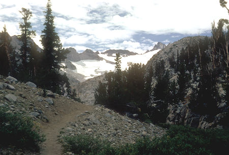 Mt. Lyell from just below Lower Lyell Base Camp - Yosemite National Park 24 Aug 1966 Mt. Lyell from just below Lower Lyell Base Camp - Yosemite National Park 24 Aug 1966