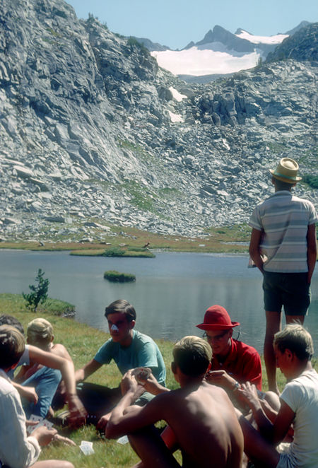 Regreation at Upperr Lyell Base Camp - Yosemite National Park 24 Aug 1966 Regreation at Upperr Lyell Base Camp - Yosemite National Park 24 Aug 1966