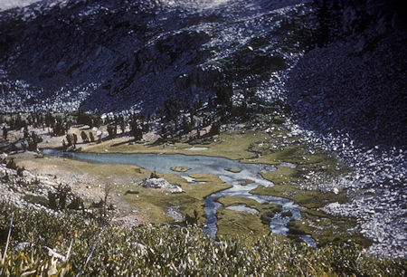 Upper Lyell Base Camp - Yosemite National Park - Aug 1961 by Gil Beilke Upper Lyell Base Camp - Yosemite National Park - Aug 1961 by Gil Beilke