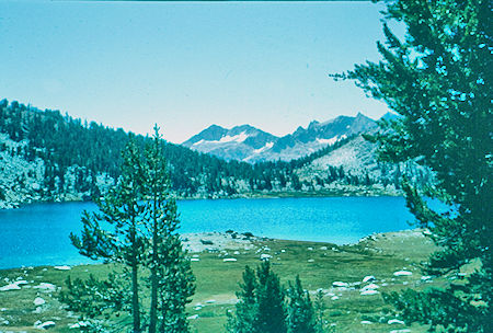 Lake Virginia and Silver Divide - John Muir Wilderness Aug 1959 Lake Virginia and Silver Divide - John Muir Wilderness Aug 1959