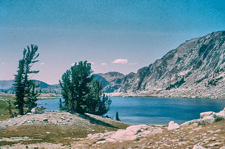 Silver Pass Lake - John Muir Wilderness Aug 1959 Silver Pass Lake - John Muir Wilderness Aug 1959