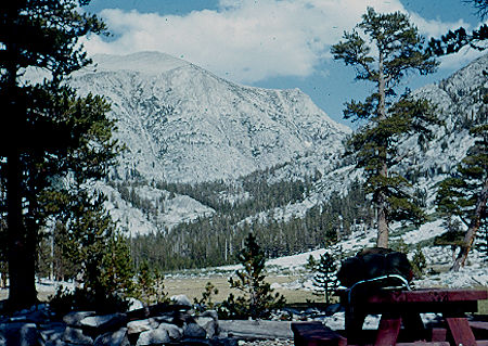 Hilgard Meadow camp, Mt. Hilgard - John Muir Wilderness Aug 1959 Hilgard Meadow camp, Mt. Hilgard - John Muir Wilderness Aug 1959