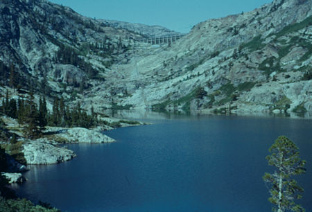 Agnew Lake and Gem Lake Dam - Ansel Adams Wilderness - 08 Aug 1959 Agnew Lake and Gem Lake Dam - Ansel Adams Wilderness - 08 Aug 1959