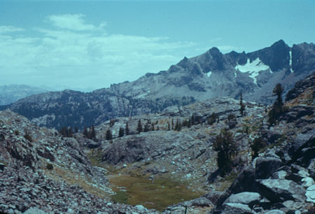 View over Garnet/Shadow Summit - Ansel Adams Wilderness - 09 Aug 1959 View over Garnet/Shadow Summit - Ansel Adams Wilderness - 09 Aug 1959