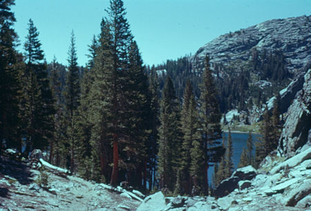 Rosalie Lake - Ansel Adams Wilderness - Aug 1959 Rosalie Lake - Ansel Adams Wilderness - Aug 1959