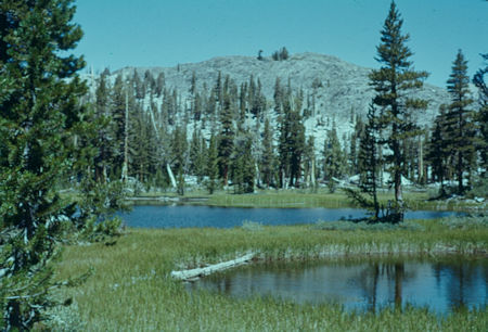 One of Trinity Lakes - Ansel Adams Wilderness - Aug 1959 One of Trinity Lakes - Ansel Adams Wilderness - Aug 1959