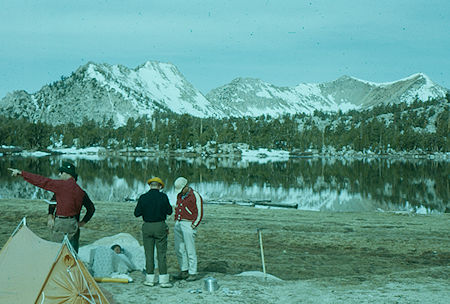 Camp at Bullfrog Lake - Kings Canyon National Park 1960 Camp at Bullfrog Lake - Kings Canyon National Park 1960