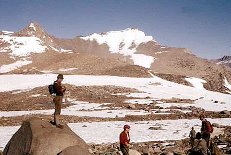 Mt. Goode from Bishop Pass - John Muir Wilderness 24 Jun 1962 Mt. Goode from Bishop Pass - John Muir Wilderness 24 Jun 1962