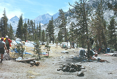 Camp near Center Basin - Kings Canyon National Park 22 Aug 1971 Camp near Center Basin - Kings Canyon National Park 22 Aug 1971