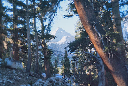 Junction Peak enroute to Forester Pass - Kings Canyon National Park 23 Aug 1971 Junction Peak enroute to Forester Pass - Kings Canyon National Park 23 Aug 1971