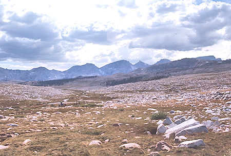 Tyndall Creek from below Shepherd Pass - Sequoia National Park 23 Aug 1971 Tyndall Creek from below Shepherd Pass - Sequoia National Park 23 Aug 1971