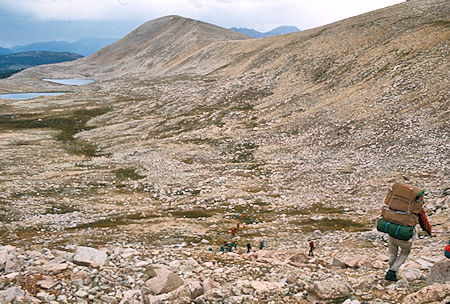 Tawny Point and Ridge, Wright Lake Basin - Sequoia National Park 24 Aug 1971 Tawny Point and Ridge, Wright Lake Basin - Sequoia National Park 24 Aug 1971