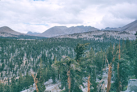 Tawny Ridge Pass, Ridge between Wright and Wallace Lakes - 25 Aug 1971 Tawny Ridge Pass, Ridge between Wright and Wallace Lakes - 25 Aug 1971