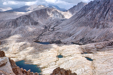 Hitchcock Lakes, Mt. Hale from Mt. Hitchcock - Sequoia National Park 26 Aug 1971 Hitchcock Lakes, Mt. Hale from Mt. Hitchcock - Sequoia National Park 26 Aug 1971