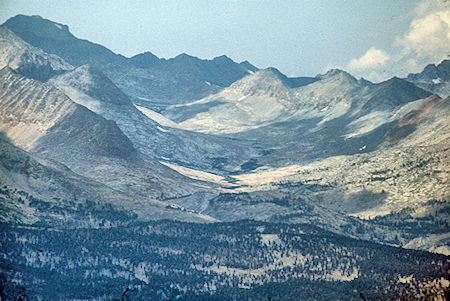 Picket Creek from Mt. Hitchcock - Sequoia National Park 26 Aug 1971 Picket Creek from Mt. Hitchcock - Sequoia National Park 26 Aug 1971