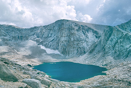 Upper Crabtree Lake from Mt. Hitchcock - Sequoia National Park 26 Aug 1971 Upper Crabtree Lake from Mt. Hitchcock - Sequoia National Park 26 Aug 1971