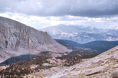 Lower Crabtree Lake, Crabtree Meadow from Mt. Hitchcock - Sequoia National Park 26 Aug 1971 Lower Crabtree Lake, Crabtree Meadow from Mt. Hitchcock - Sequoia National Park 26 Aug 1971