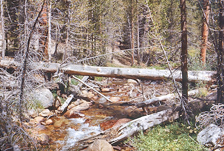 Bridge over Rock Creek - Sequoia National Park 27 Aug 1971 Bridge over Rock Creek - Sequoia National Park 27 Aug 1971