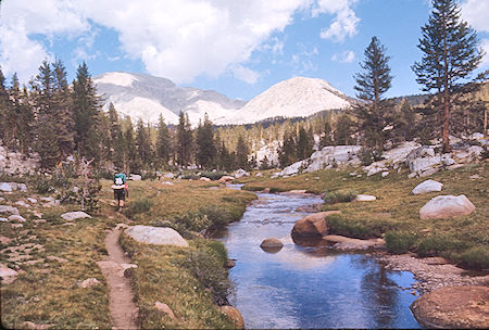 On the trail up Rock Creek - Sequoia National Park 27 Aug 1971 On the trail up Rock Creek - Sequoia National Park 27 Aug 1971