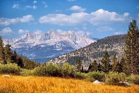 View down Rock Creek of mountains near Mineral King - Sequoia National Park 29 Aug 1971 View down Rock Creek of mountains near Mineral King - Sequoia National Park 29 Aug 1971