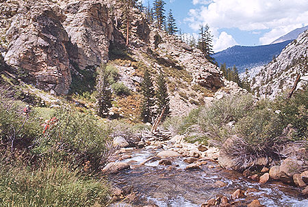 Descending Rock Creek - Sequoia National Park 29 Aug 1971 Descending Rock Creek - Sequoia National Park 29 Aug 1971