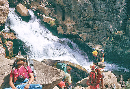 Descending Rock Creek - Sequoia National Park 29 Aug 1971 Descending Rock Creek - Sequoia National Park 29 Aug 1971