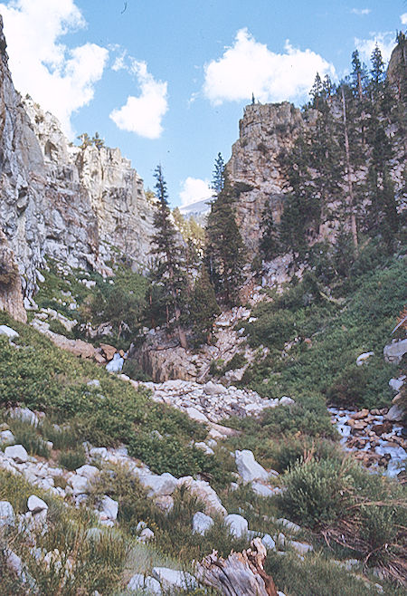 Descending Rock Creek - Sequoia National Park 29 Aug 1971 Descending Rock Creek - Sequoia National Park 29 Aug 1971