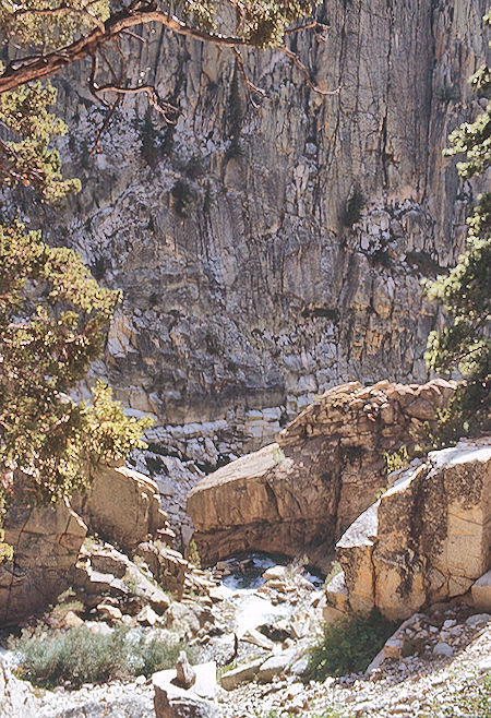 Descending Rock Creek - Sequoia National Park 29 Aug 1971 Descending Rock Creek - Sequoia National Park 29 Aug 1971