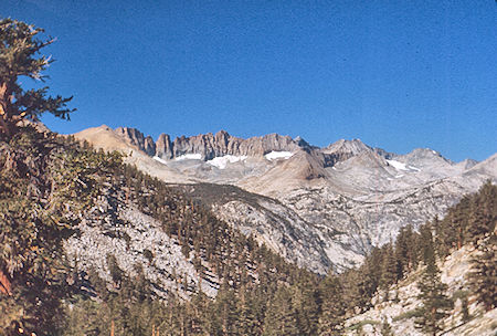 View down Wallace Creek to Kaweah Ridge - Sequioa National Park 31 Aug 1971 View down Wallace Creek to Kaweah Ridge - Sequioa National Park 31 Aug 1971