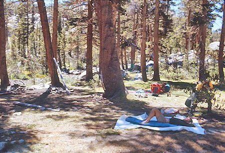 Camp in Kern-Kaweah canyon near Gallats Lake - Sequoia National Park 01 Sep 1971 Camp in Kern-Kaweah canyon near Gallats Lake - Sequoia National Park 01 Sep 1971