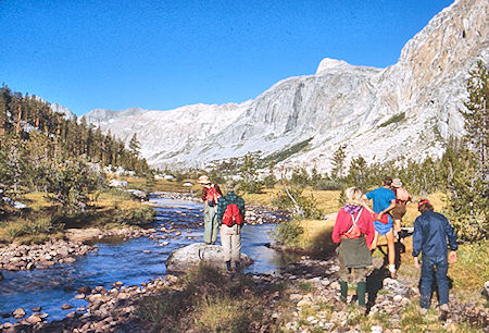 On the way along Kern-Kaweah River to climb Triple Divide Peak - Sequoia National Park 02 Sep 1971 On the way along Kern-Kaweah River to climb Triple Divide Peak - Sequoia National Park 02 Sep 1971