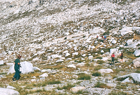 On the way up Triple Divide Peak - Sequoia National Park 02 Sep 1971 On the way up Triple Divide Peak - Sequoia National Park 02 Sep 1971