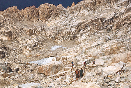 On the way up Triple Divide Peak - Sequoia National Park 02 Sep 1971 On the way up Triple Divide Peak - Sequoia National Park 02 Sep 1971