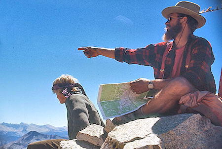 On top of Triple Divide Peak - Sequoia National Park 02 Sep 1971 On top of Triple Divide Peak - Sequoia National Park 02 Sep 1971