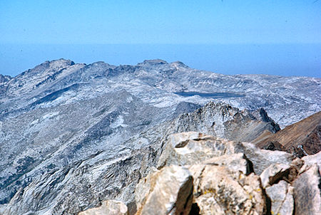 Moose Lake from top of Triple Divide Peak - Sequoia National Park 02 Sep 1971 Moose Lake from top of Triple Divide Peak - Sequoia National Park 02 Sep 1971