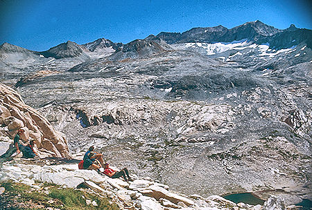 Rest stop descending from Triple Divide Peak - Sequoia National Park 02 Sep 1971 Rest stop descending from Triple Divide Peak - Sequoia National Park 02 Sep 1971