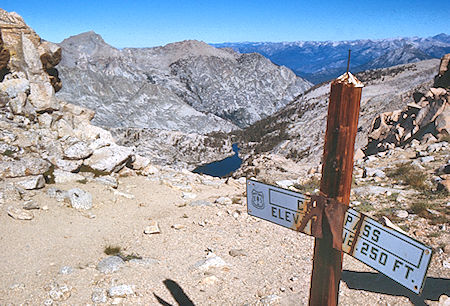 Colby Pass - Sequoia National Park 03 Sep 1971 Colby Pass - Sequoia National Park 03 Sep 1971
