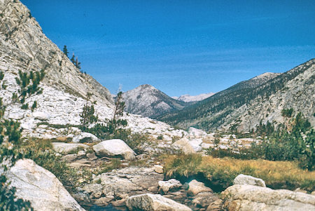 Avalanche Pass down Cloud Canyon - Kings Canyon National Park 03 Sep 1971 Avalanche Pass down Cloud Canyon - Kings Canyon National Park 03 Sep 1971
