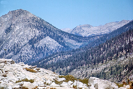 Palmer Mountain, Avalanche Pass down Cloud Canyon - Kings Canyon National Park 03 Sep 1971 Palmer Mountain, Avalanche Pass down Cloud Canyon - Kings Canyon National Park 03 Sep 1971