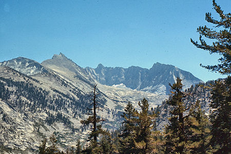 Cross Mountain, North Guard from Sphinx Creek - Kings Canyon National Park 04 Sep 1971 Cross Mountain, North Guard from Sphinx Creek - Kings Canyon National Park 04 Sep 1971