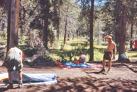 Sphinx Creek camp - Kings Canyon National Park 04 Sep 1971 Sphinx Creek camp - Kings Canyon National Park 04 Sep 1971