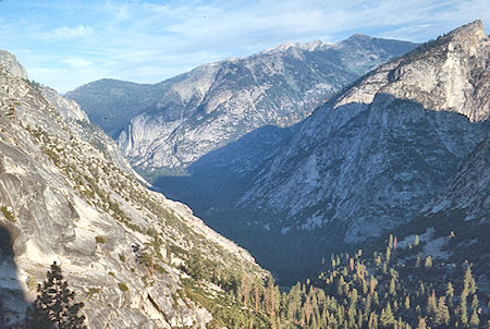 Mt. Hutchings and Buck Peak from Sphinx Creek trail - Kings Canyon National Park 05 Sep 1971 Mt. Hutchings and Buck Peak from Sphinx Creek trail - Kings Canyon National Park 05 Sep 1971