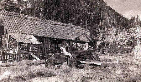 Stevens Sawmill at Horseshoe Meadows Stevens Sawmill at Horseshoe Meadows