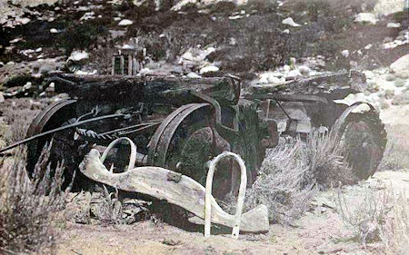 Ox Drawn Wagon at Stevens Sawmill