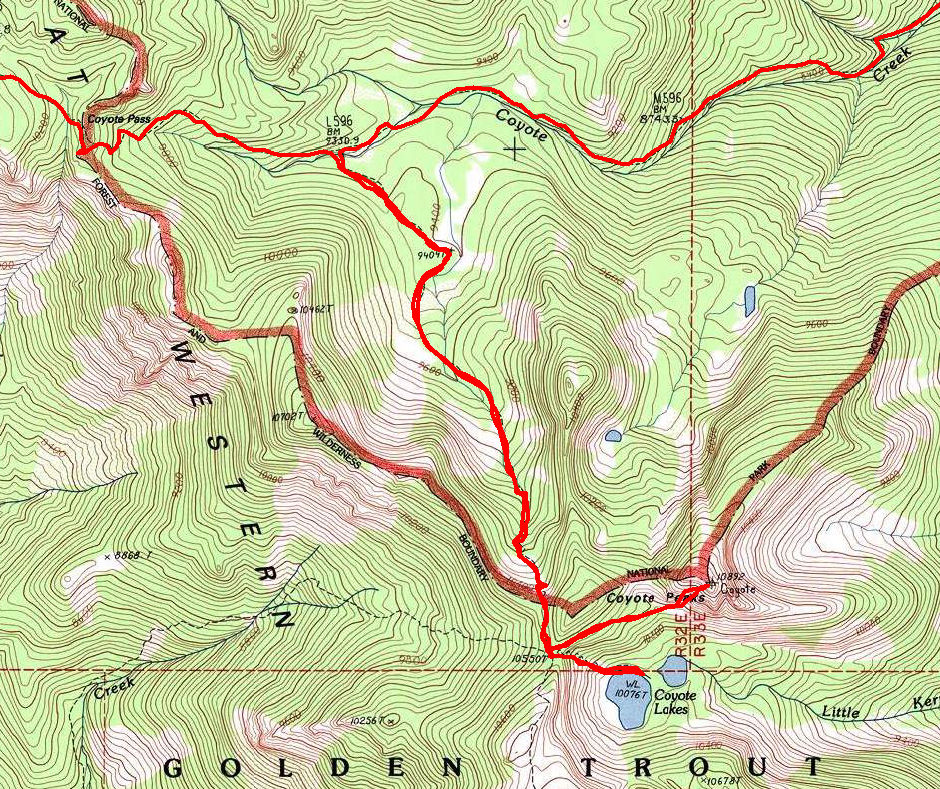 Day six and seven on 1978 Kern Area Deck Trek Day six and seven on 1978 Kern Area Deck Trek