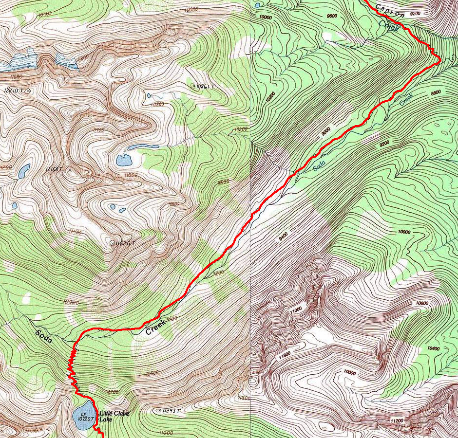 Day ten on 1978 Kern Area Deck Trek